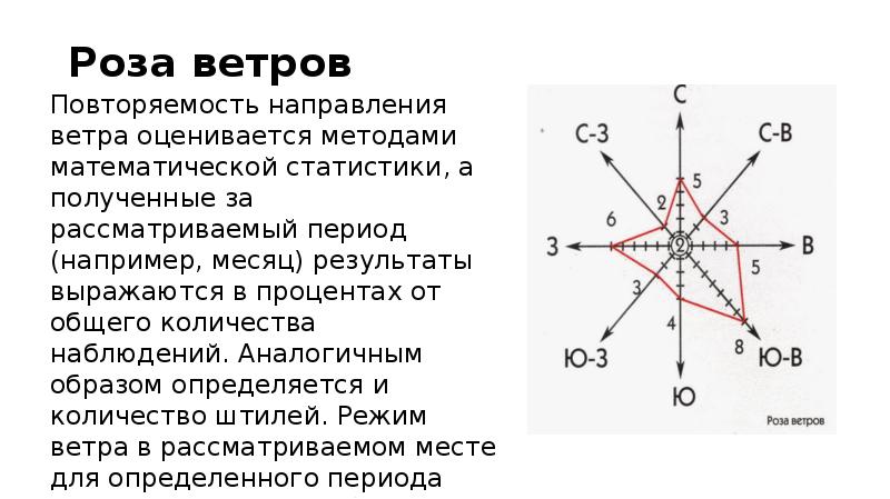 Направление ветра в калининграде