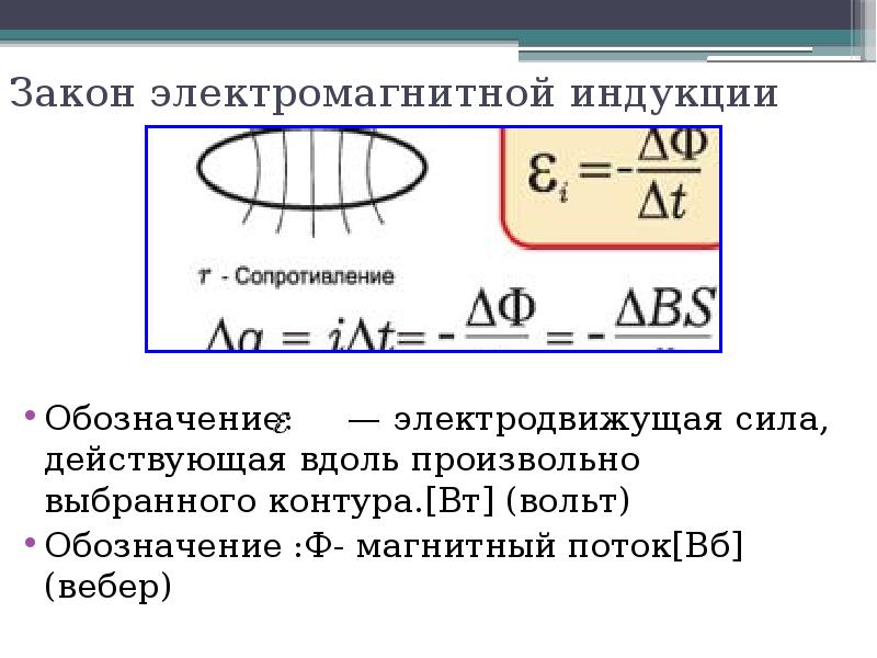 Эдс от магнитного потока. Электромагнитная индукция обозначение. Электродвижущая сила электромагнитной индукции. Закон электромагнитной индукции обозначение. Обозначение магнитной индукции.