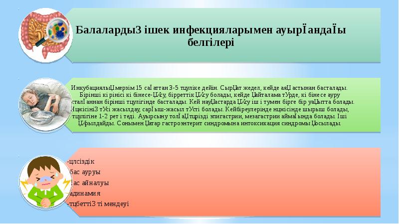 Жедел ішек өтімсіздігі балаларда презентация