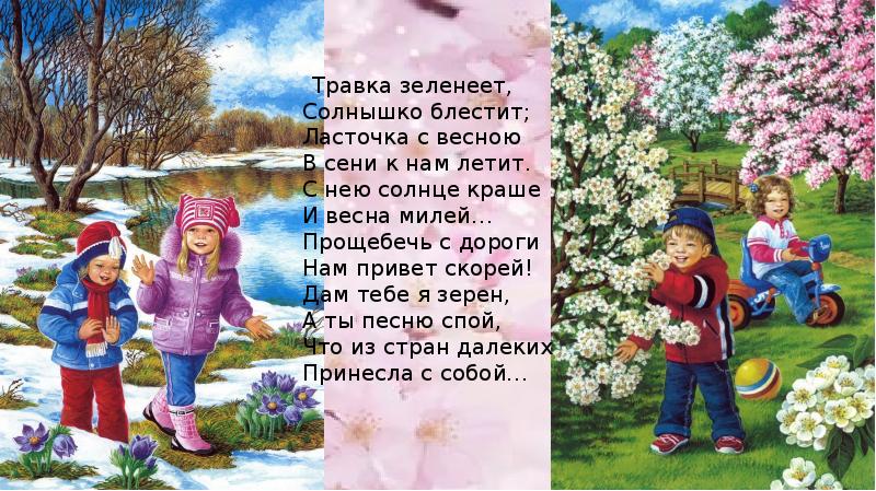 Презентация поздняя весна