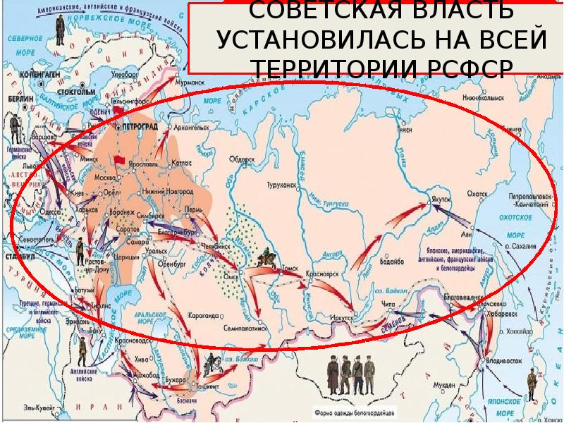 Интервенция и проекты колонизации россии