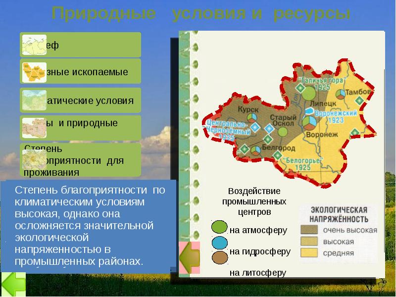 Полезные ископаемые центральной низменности