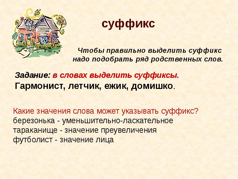 Состав слова распознавание значимых частей слова 4 класс школа россии презентация