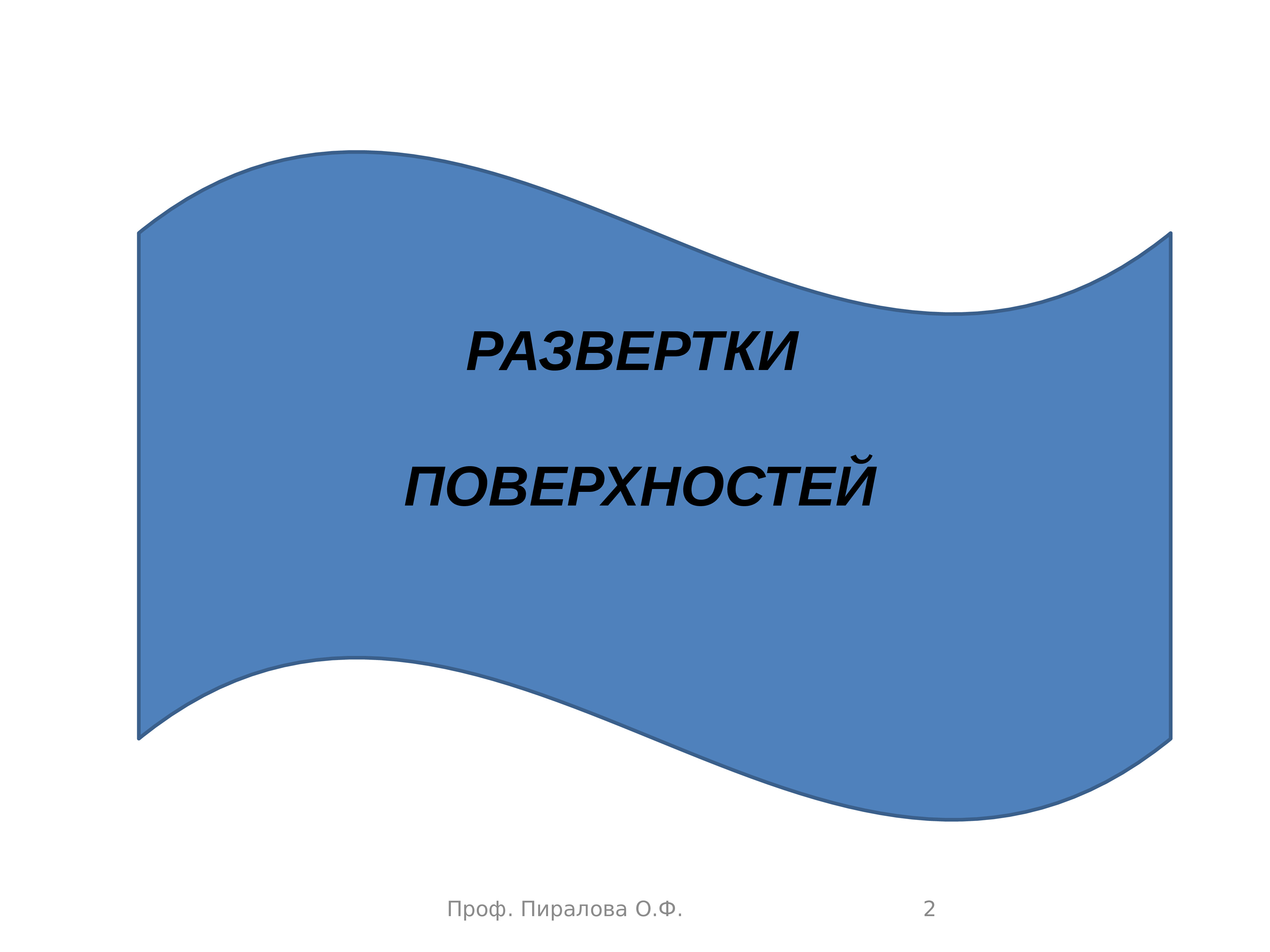 Презентация развертки 5 класс