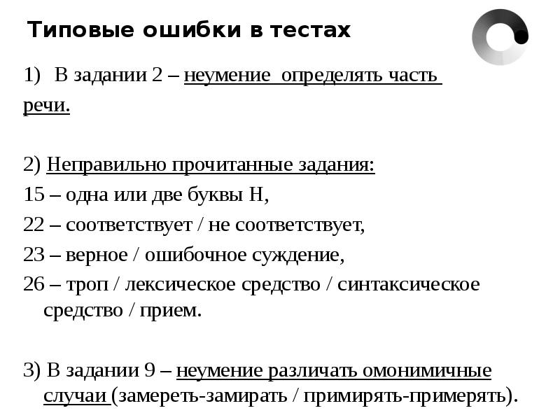 Задание 15 тест егэ русский