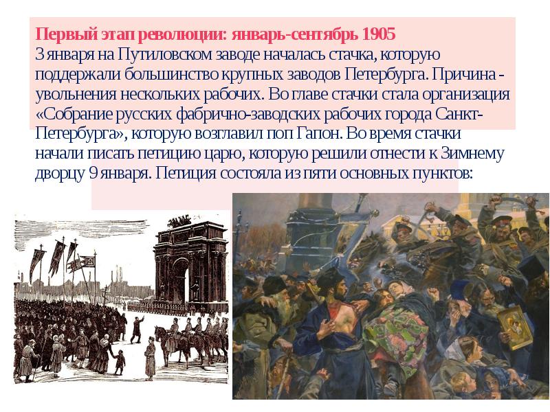 Окончание 1 российской революции
