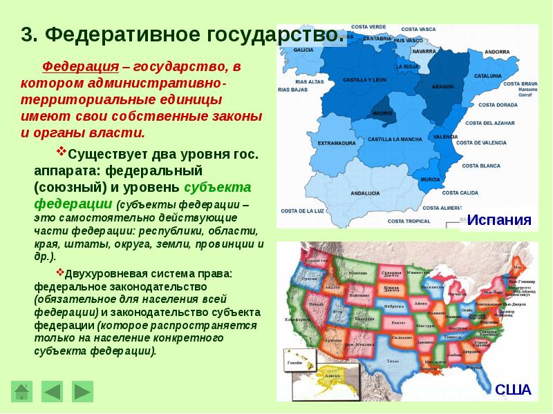 Федеративное государство план