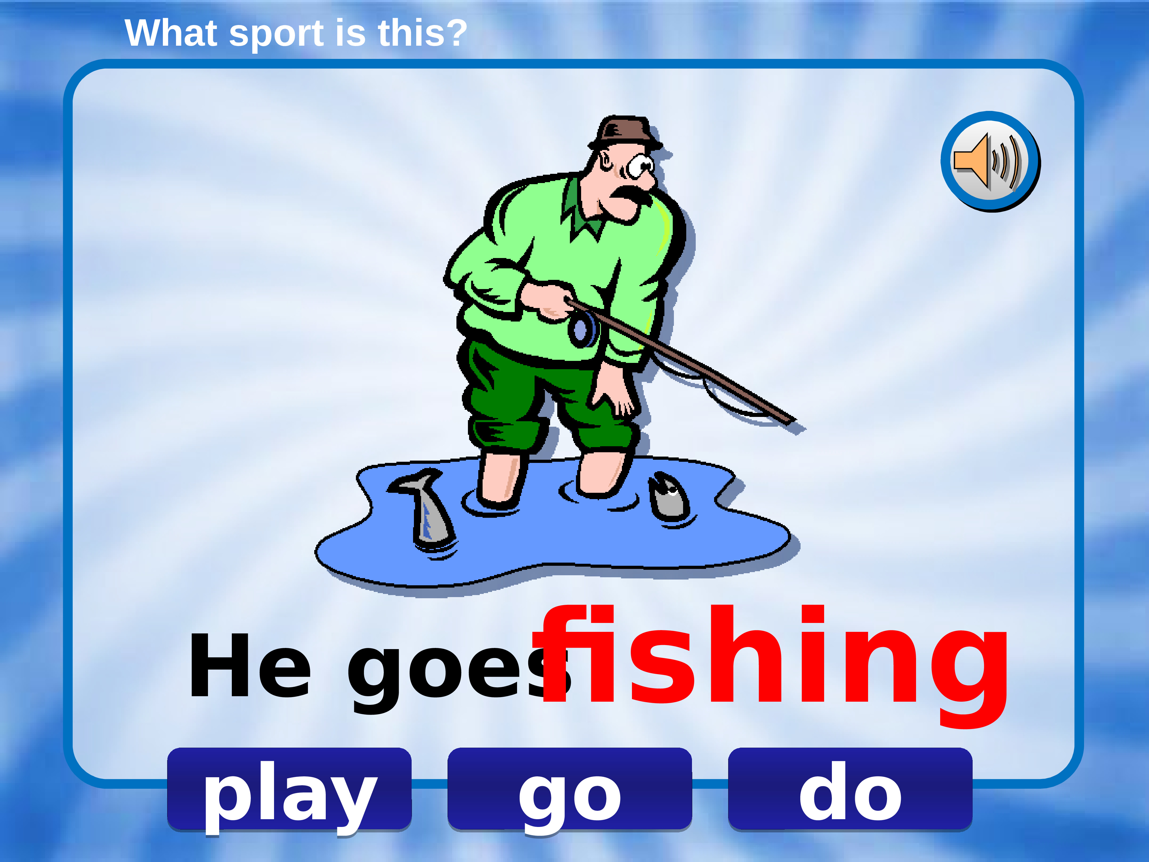 What sport do you play