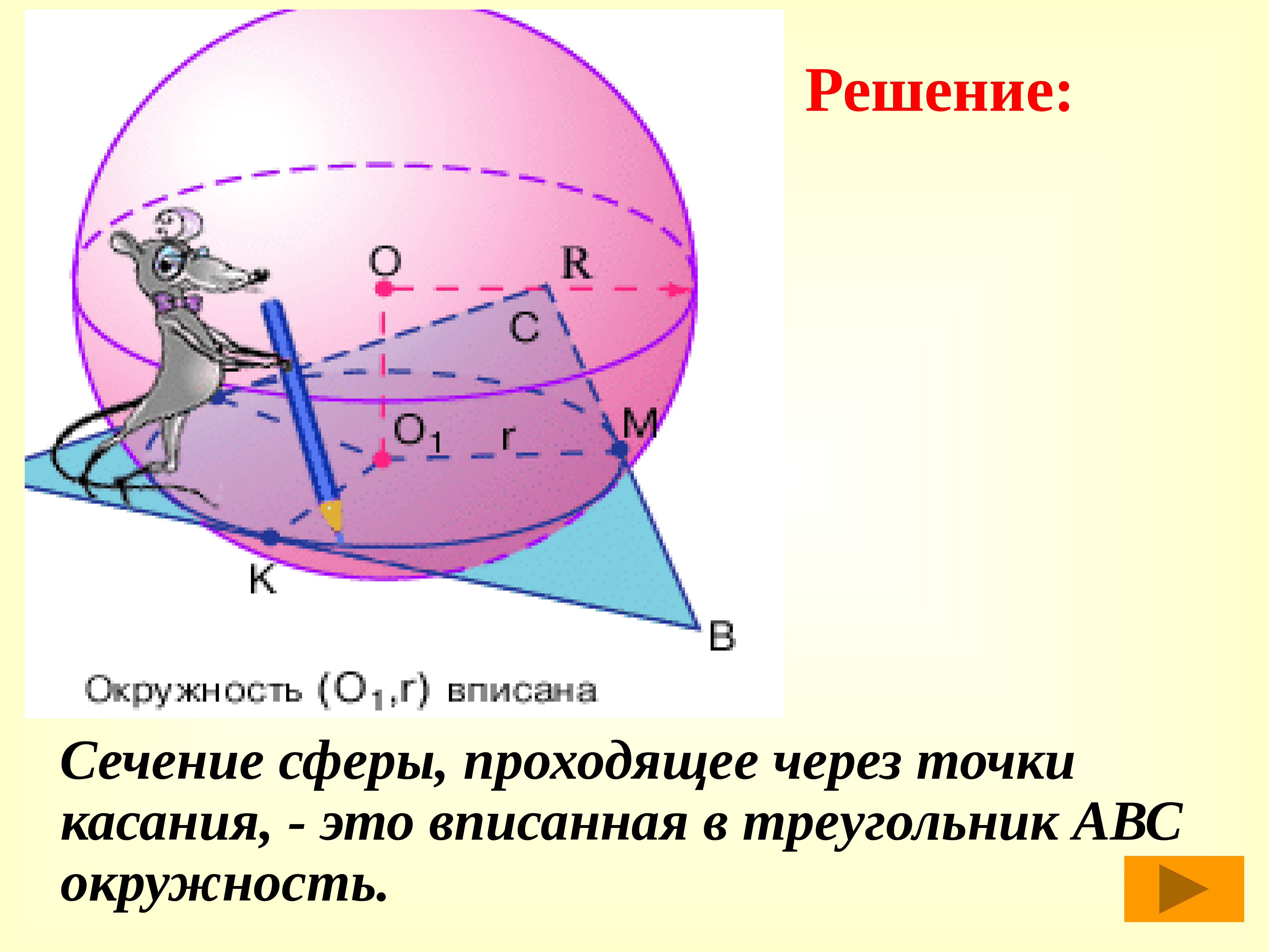 Сфера уроки