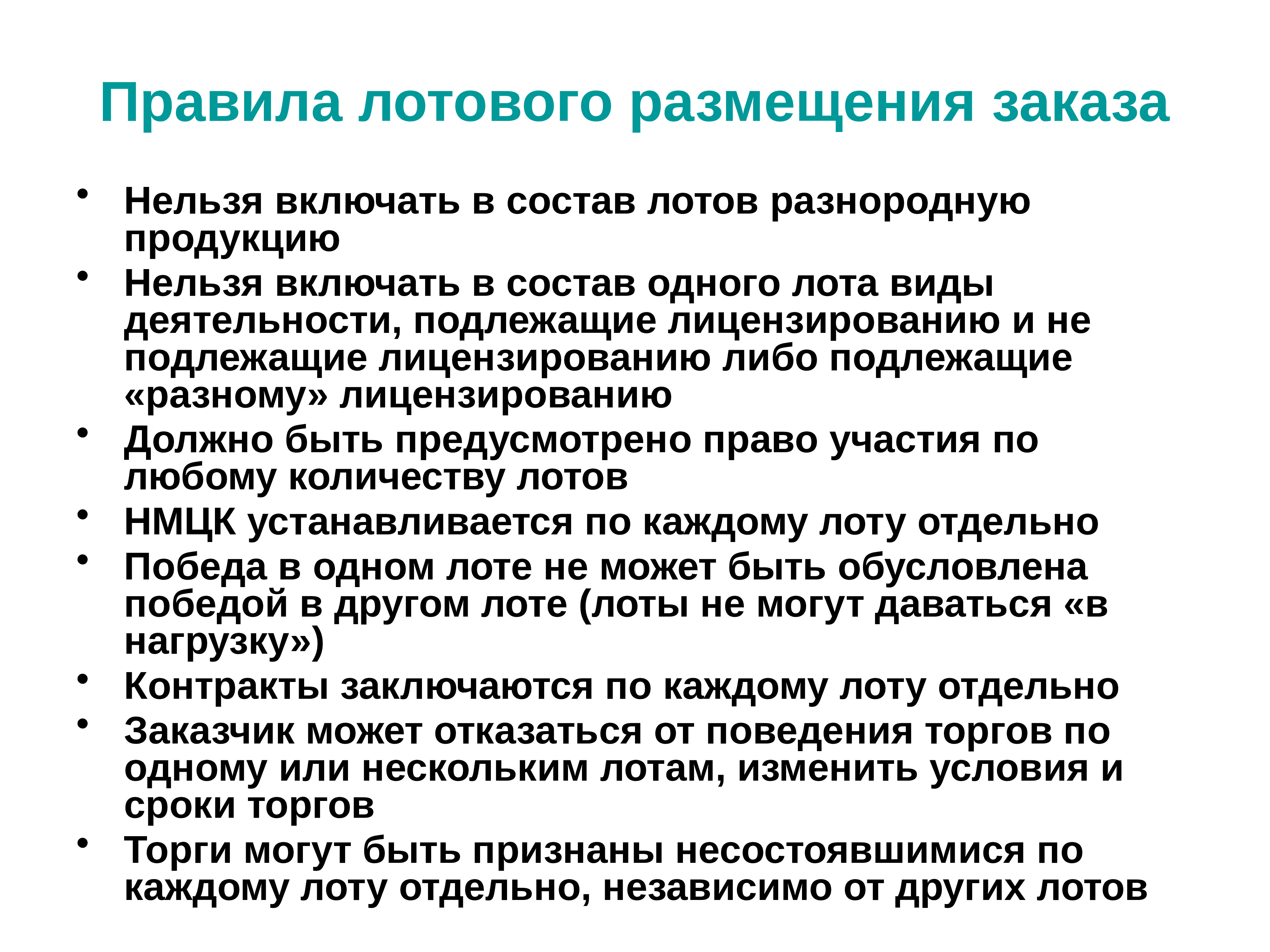 Заказ невозможен. Правила лотов. Правила рынка. Правила продукции. Виды лотов.