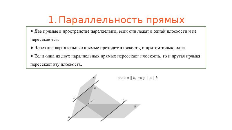 Прямая параллельна d. Параллельность двух прямых в пространстве. Признак параллельности прямых 10 класс. Доказательство параллельности прямых в пространстве. Параллельные прямые в пространстве доказательство.