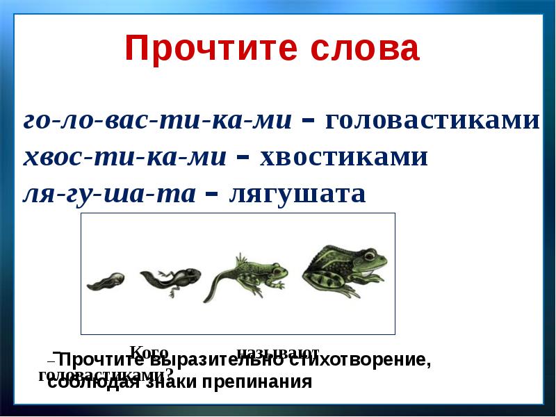 Презентация в берестов лягушата 1 класс школа россии