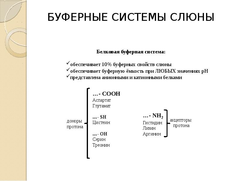 Биохимия слюны презентация