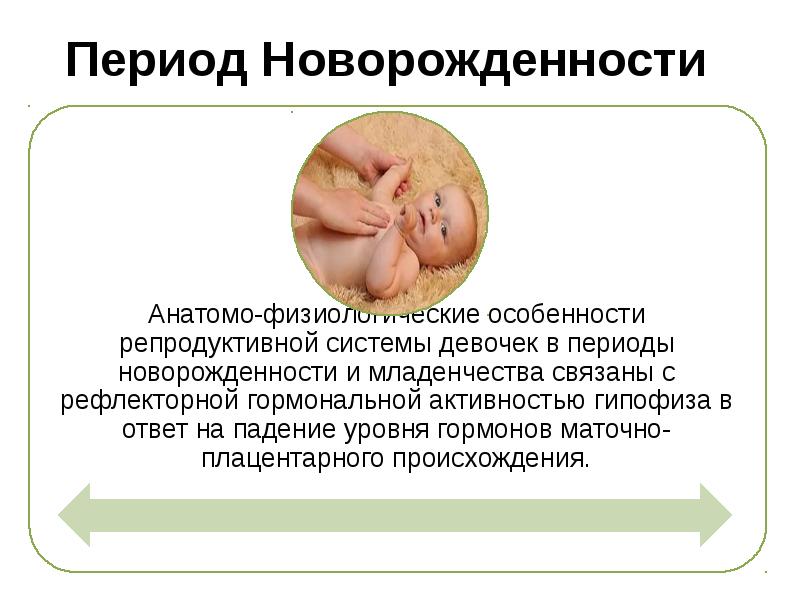 Без особенностей для репродуктивного возраста