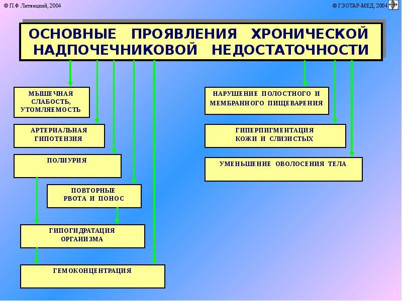 Патофизиология надпочечников презентация