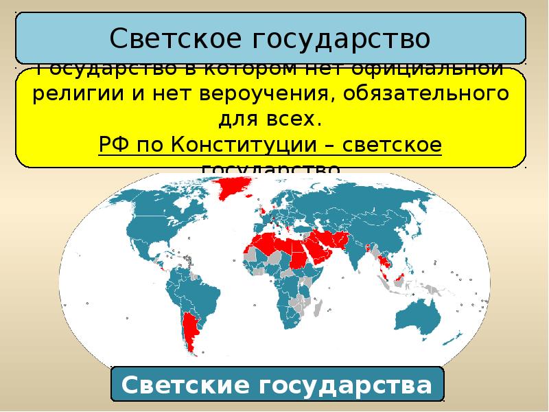 Карта страны обществознания. Свтскоеое государство. Светское государство это. Религиозные и светские страны. Светская Страна.