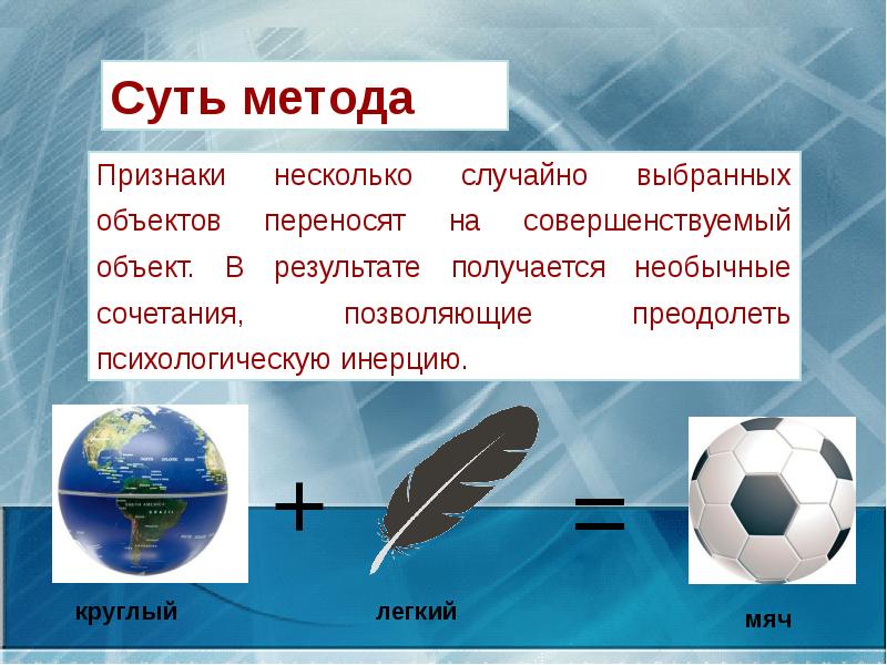 Метод фокальных объектов презентация