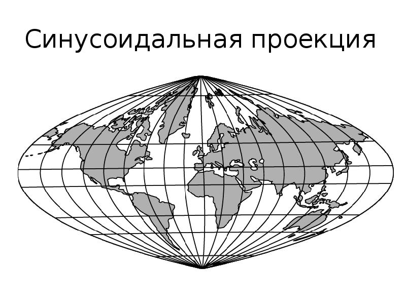 Карта с равновеликой проекцией