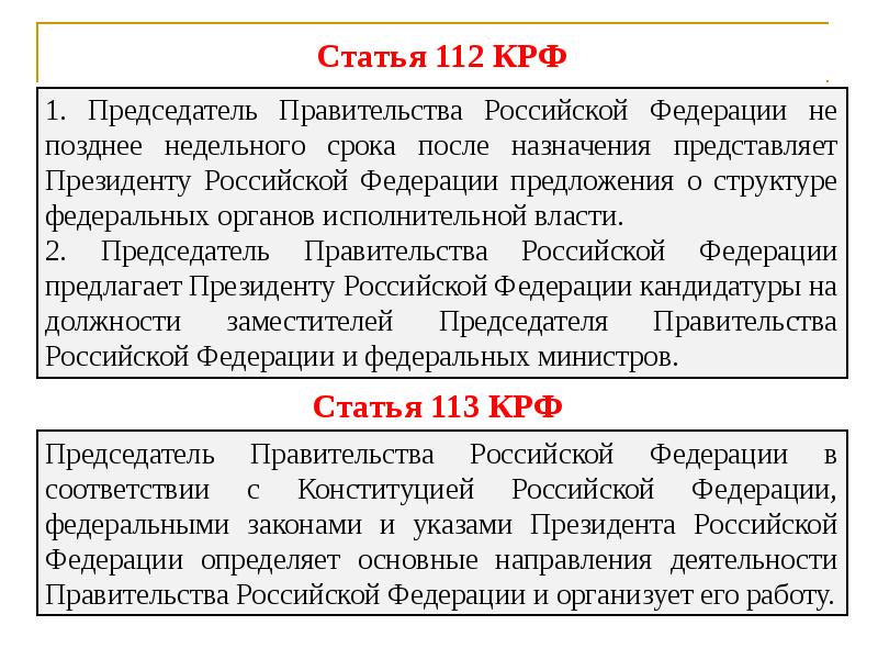 Председатель правительства власть. Правительство РФ ст. Функции председателя правительства РФ ст 112 113. Функции председателя правительства РФ. Функции председатель правительства Российской Федерации.