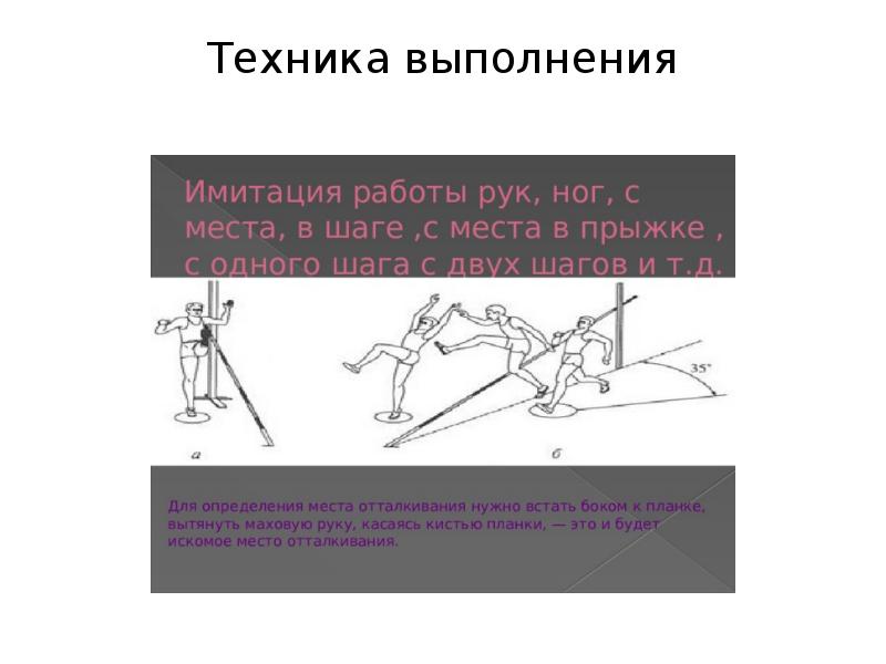 Техника выполнения