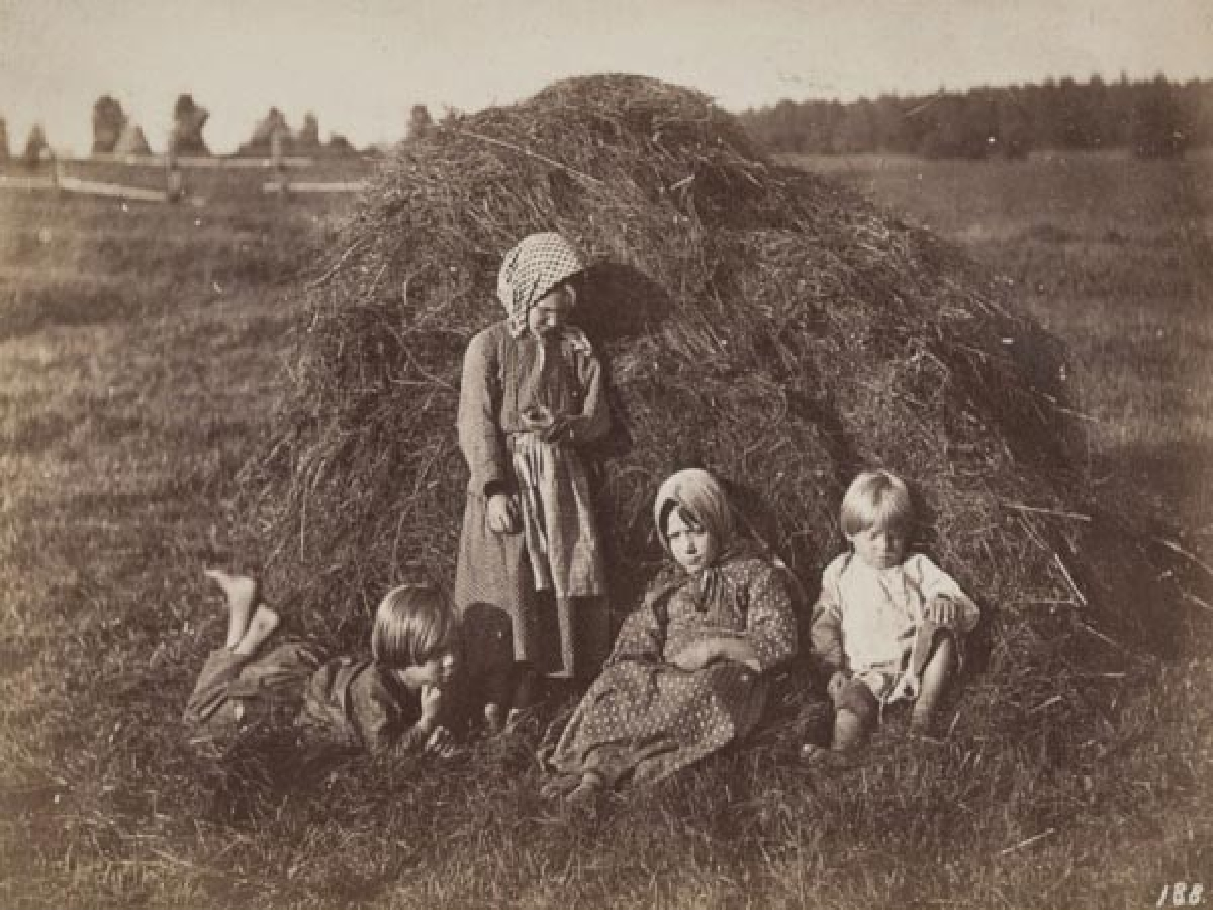 Крестьянские дети Россия 1860