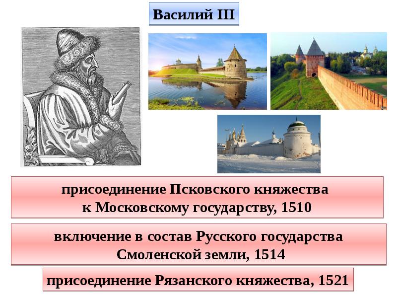 Присоединение рязанского к московскому государству