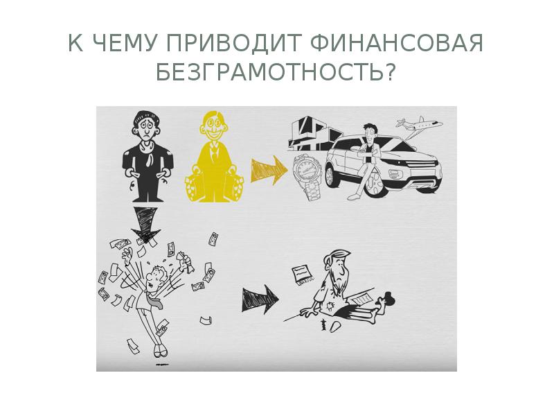 К чему приводит финансовая безграмотность? К чему приводит финансовая безграмотность?