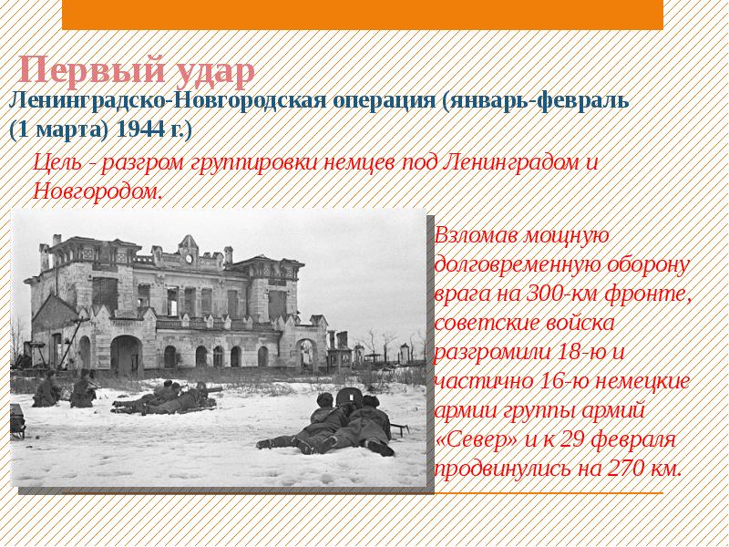 Первый сталинский удар какой город. Ленинградско-Новгородская операция (январь-март 1944 г.). Ленинградско-Новгородская операция. Ленинград Новгородская операция. Таблица 10 сталинских ударов 10.