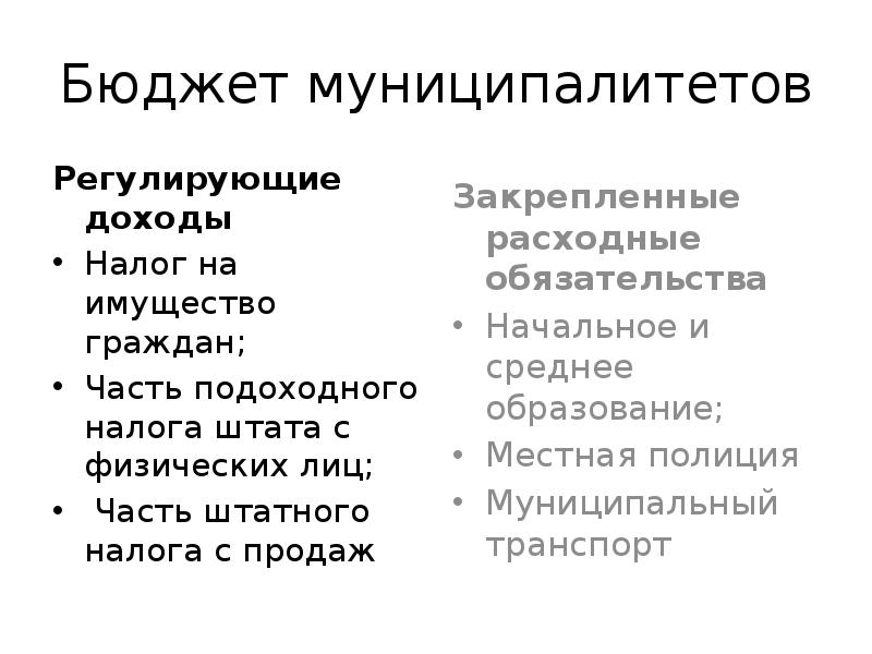 Регулируемые доходы