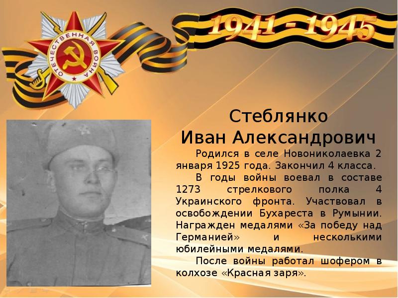 Помню н ф. Фон я помню я горжусь для презентации.
