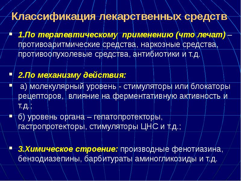 Презентации по фармакологии для студентов