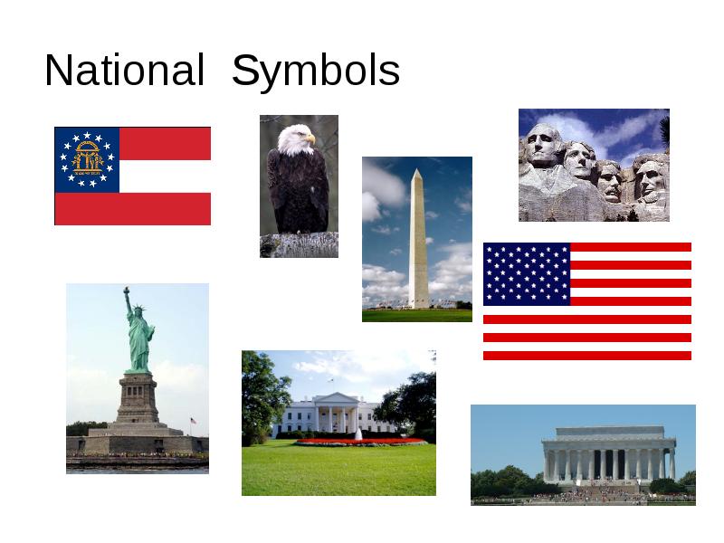 The symbols of the usa презентация