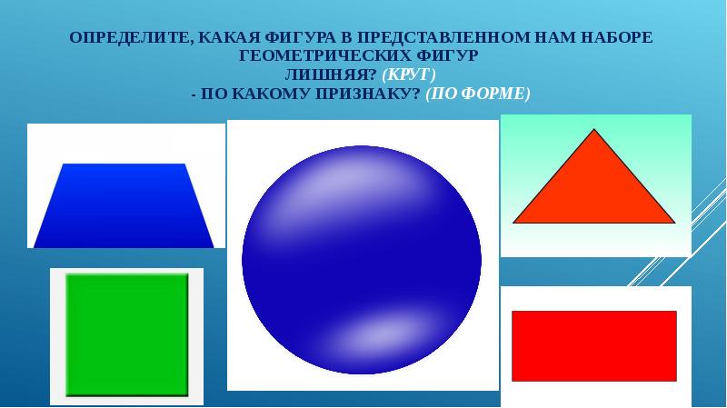 Какая из геометрических фигур лишняя. Дифференциация геометрических фигур по признакам. Какая из фигур является кругом?. Замок с геометрическими фигурами картинки какая фигура лишняя.