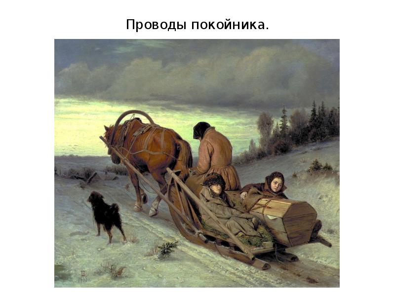 Проводы покойника. Проводы покойника.