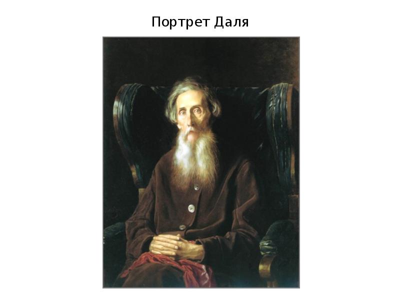 Портрет Даля Портрет Даля