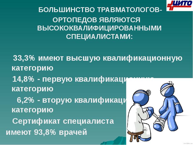 Является высококвалифицированным специалистом