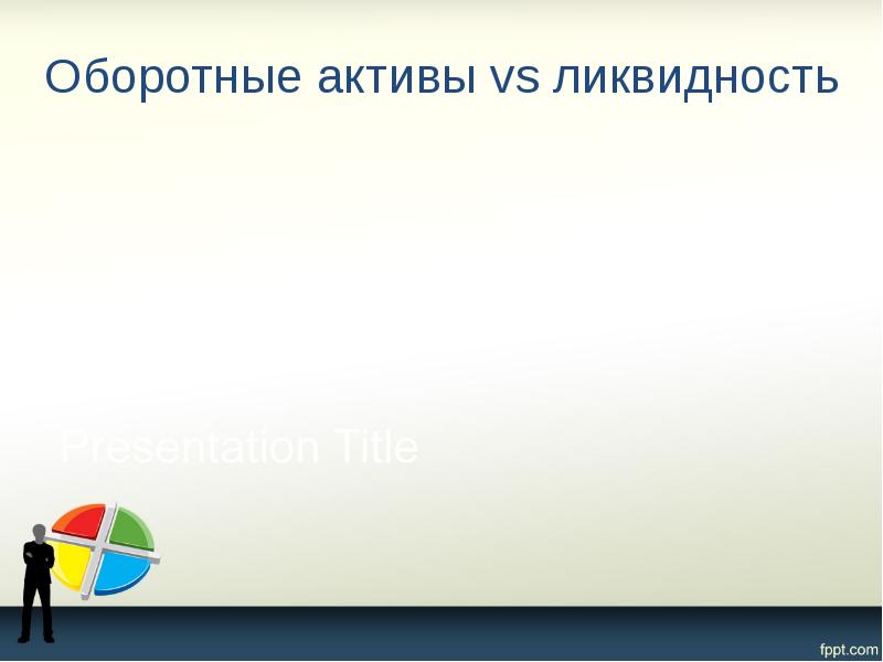 Оборотные активы vs ликвидность
