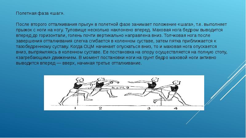 Тройной прыжок с места презентация