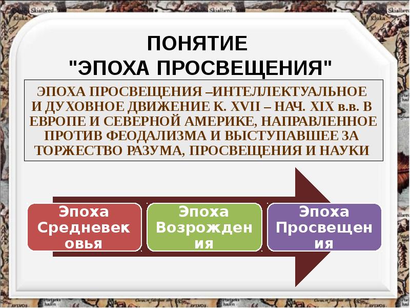 Презентация всеобщая история 8 класс истоки просвещения