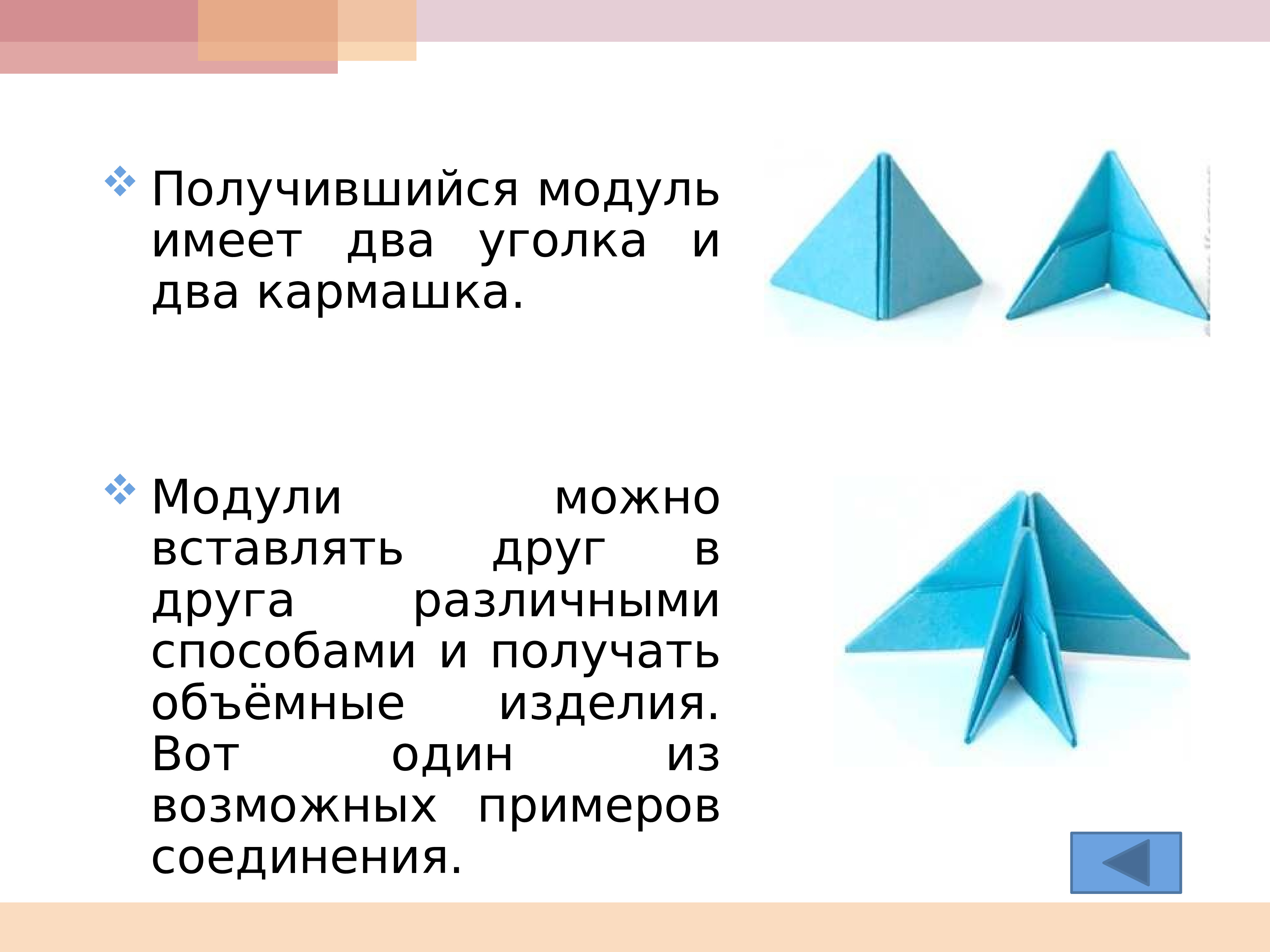 Модульное оригами презентация для начальных классов