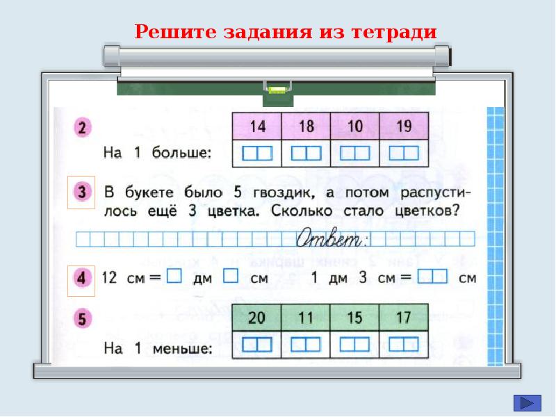 Презентация дециметр 1 класс школа россии фгос