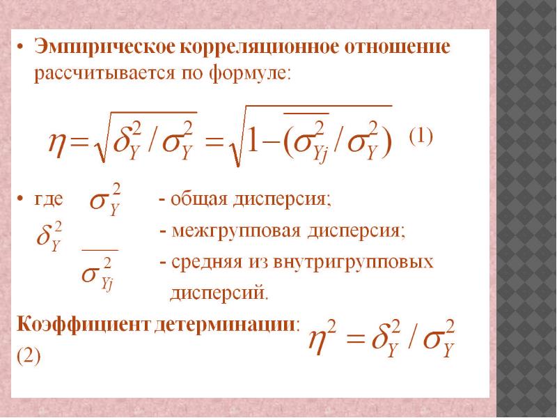 Показатели вариации презентация