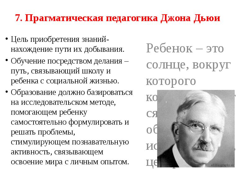 Автором метода проектов является а макаренко д дьюи д карнеги