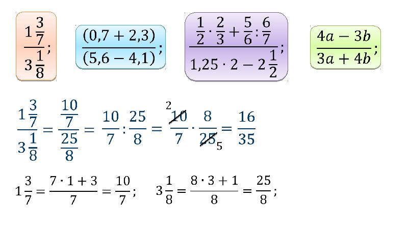 Вычислите дробное выражение. Дробные выражения. Выражения с дробями. Дробные выражения 6 класс. Буквенные выражения с дробями.