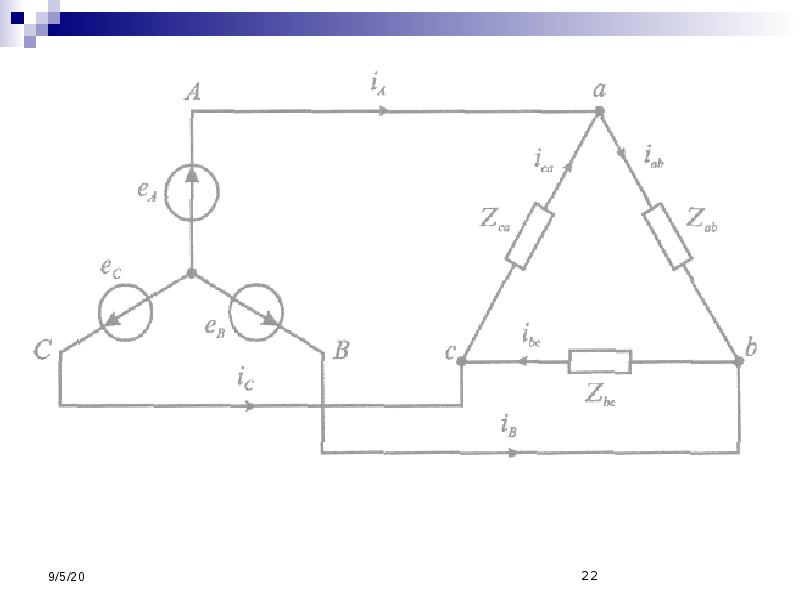 Презентация трехфазные электрические цепи