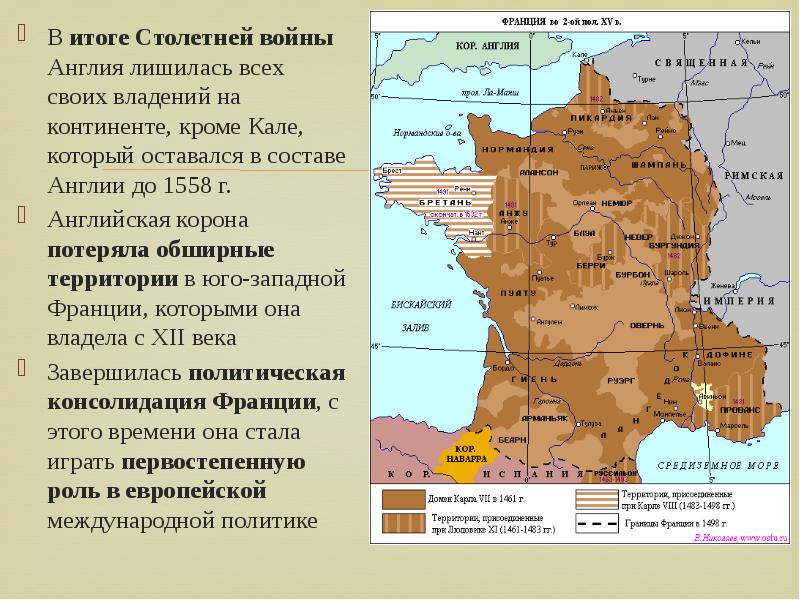 Международные отношения франция против англии 8 класс презентация