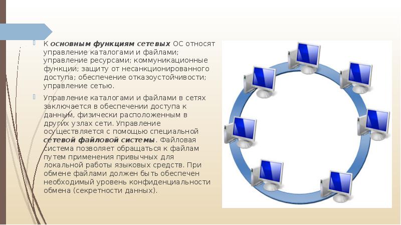 Презентация возможности сетевого программного обеспечения для организации коллективной деятельности