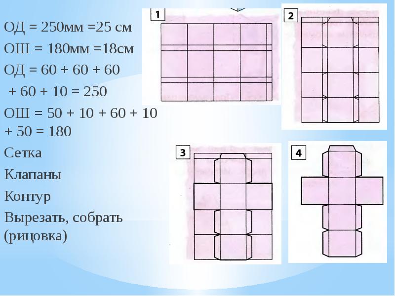 Объем и объемные формы развертка моделирование 3 класс презентация школа россии