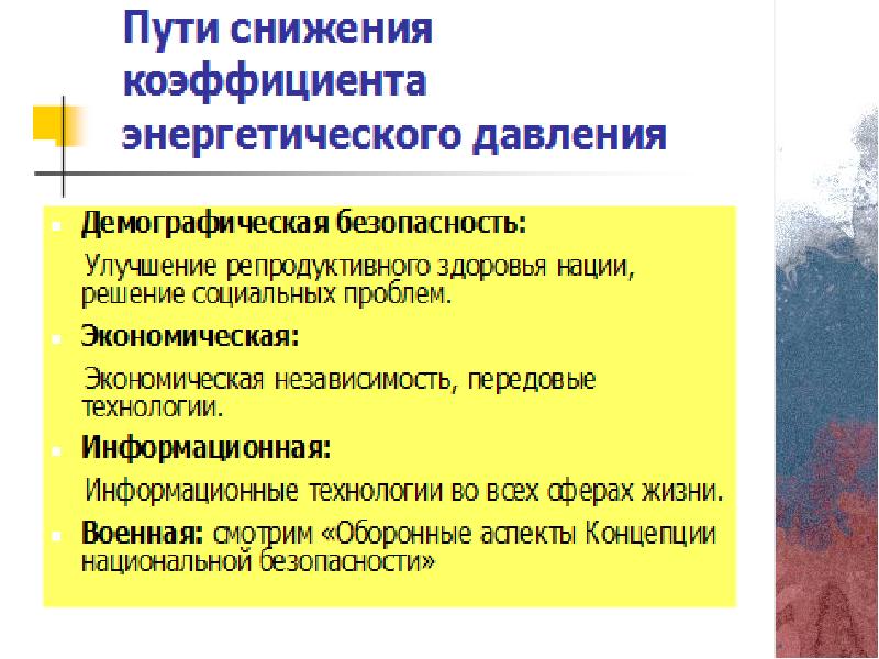 Национальные интересы россии в современном мире обж 9 класс презентация