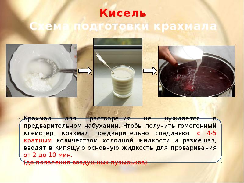 Презентация на тему крахмал